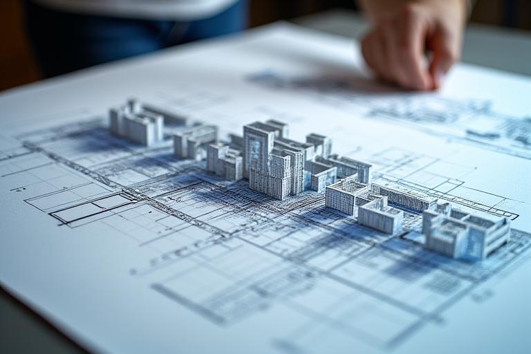 Dibujos arquitectónicos teóricos