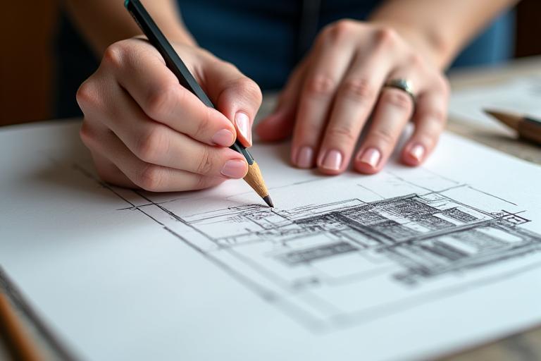 Técnicas de dibujo manual